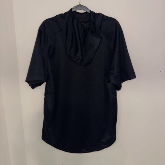 Nike Dri-Fit Short Sleeve Hoodie Size L - Picture 2 of 3